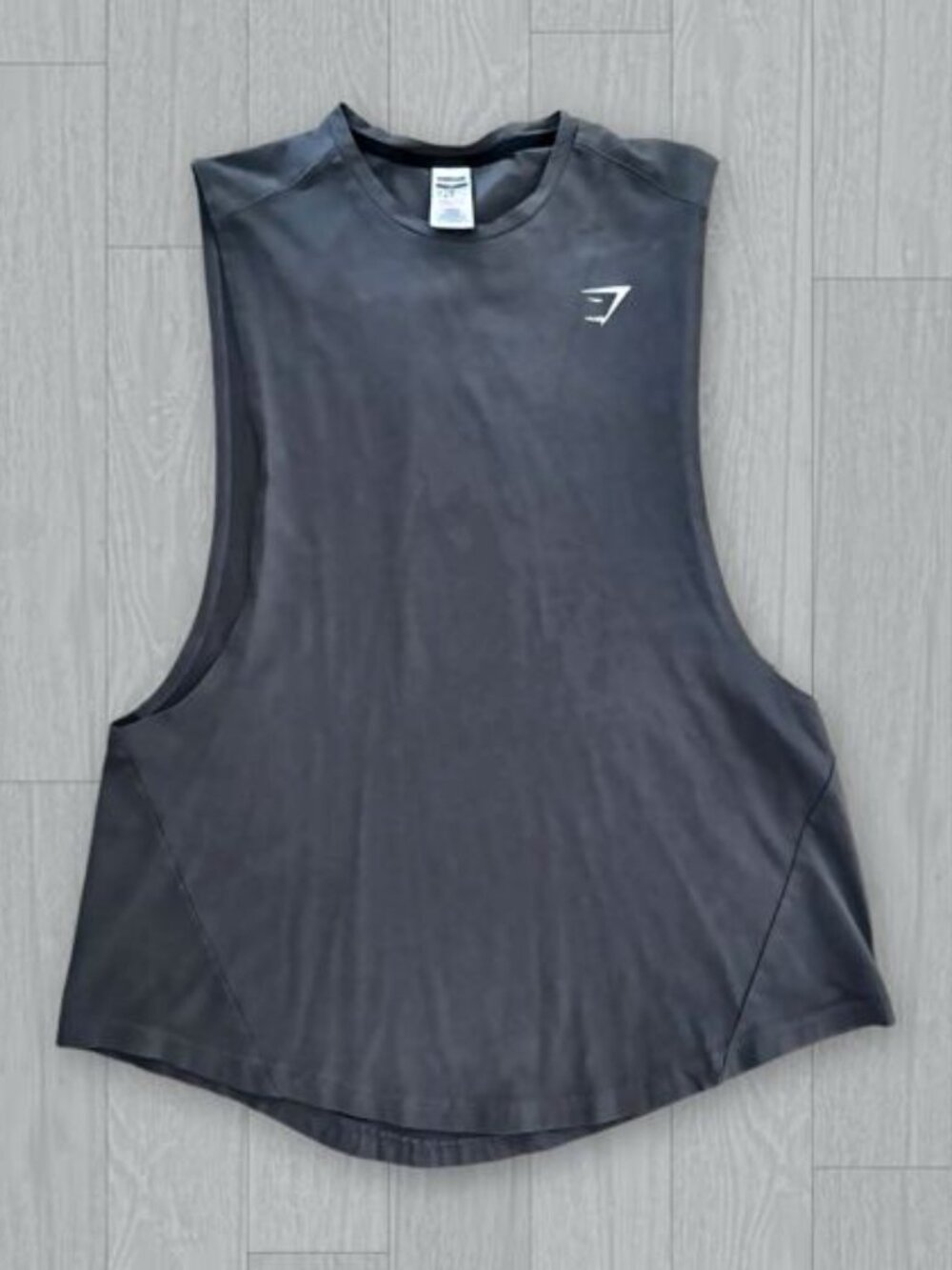 Gymshark Charcoal Grey Tank Top Men's Size XL NWOT Gym Workout Tank